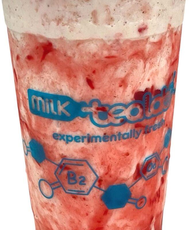 Strawberry Horchata Slush